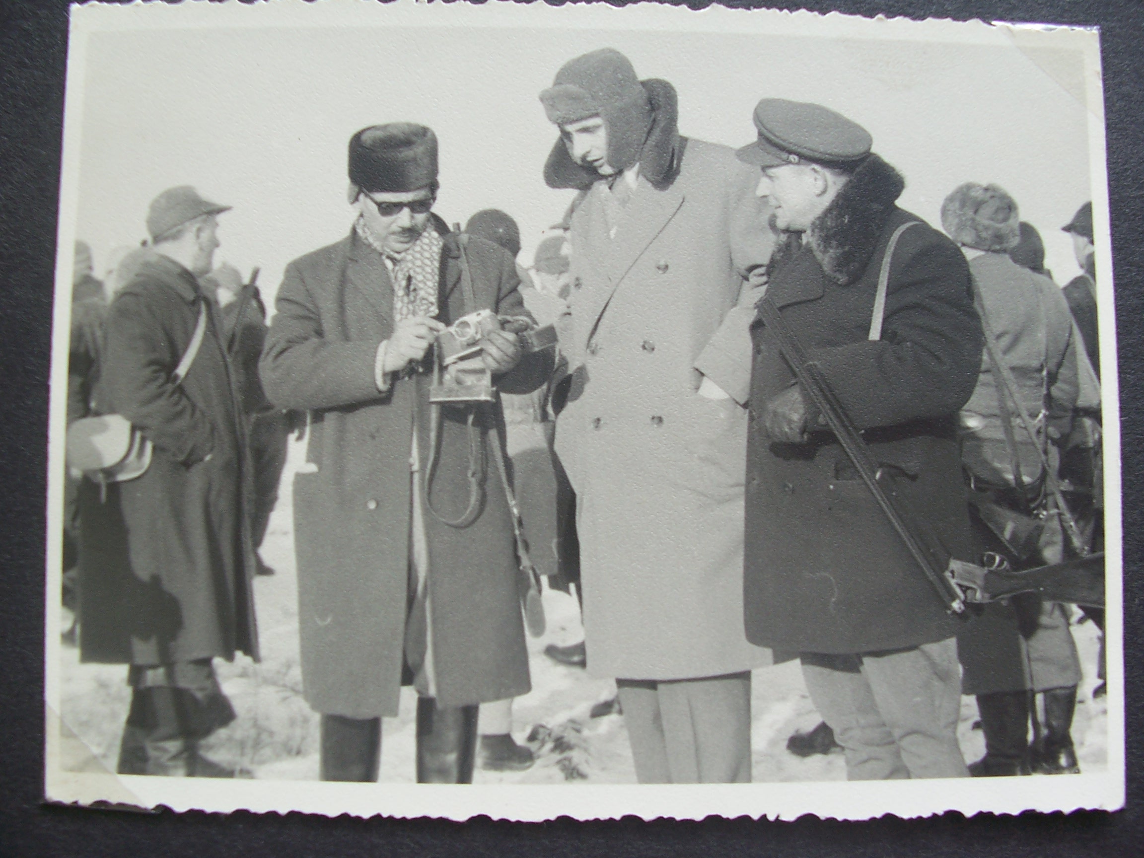 7. Velvyslanec Indonésie na bažantech v Němčicích 1961